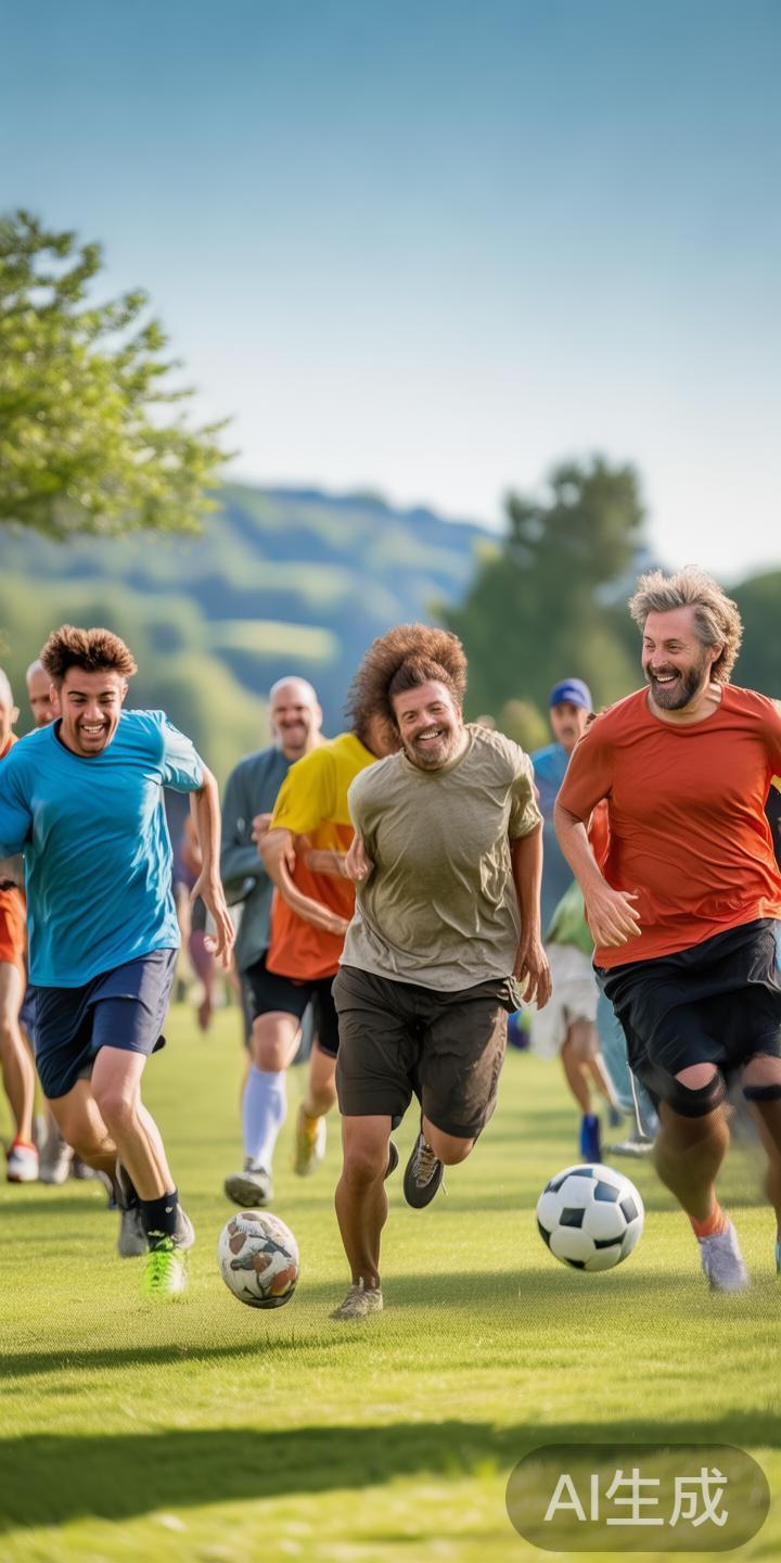 体育促健康增强心理素质
健康不仅体现在身体层面，